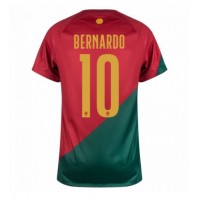 Muški Nogometni Dres Portugal Bernardo Silva #10 Domaci SP 2022 Kratak Rukav